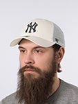 Бейсболка 47 BRAND арт. B-BRANS17CTP-NTB New York Yankees MLB (natural)